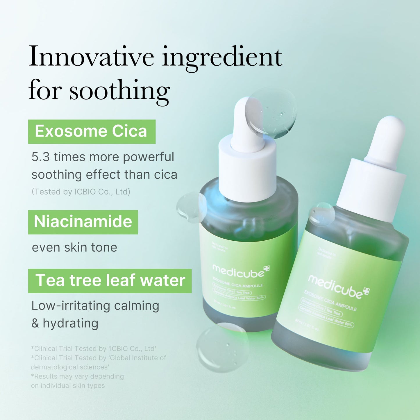 Medicube Exosome Cica Ampoule 30ml