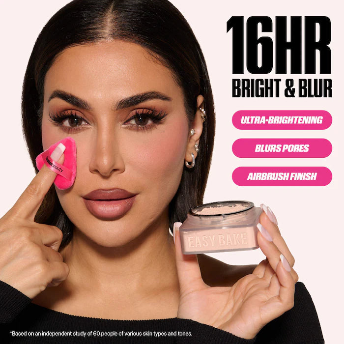 HUDA BEAUTY
Mini Easy Bake Loose Baking & Setting Powder - Pound Cake