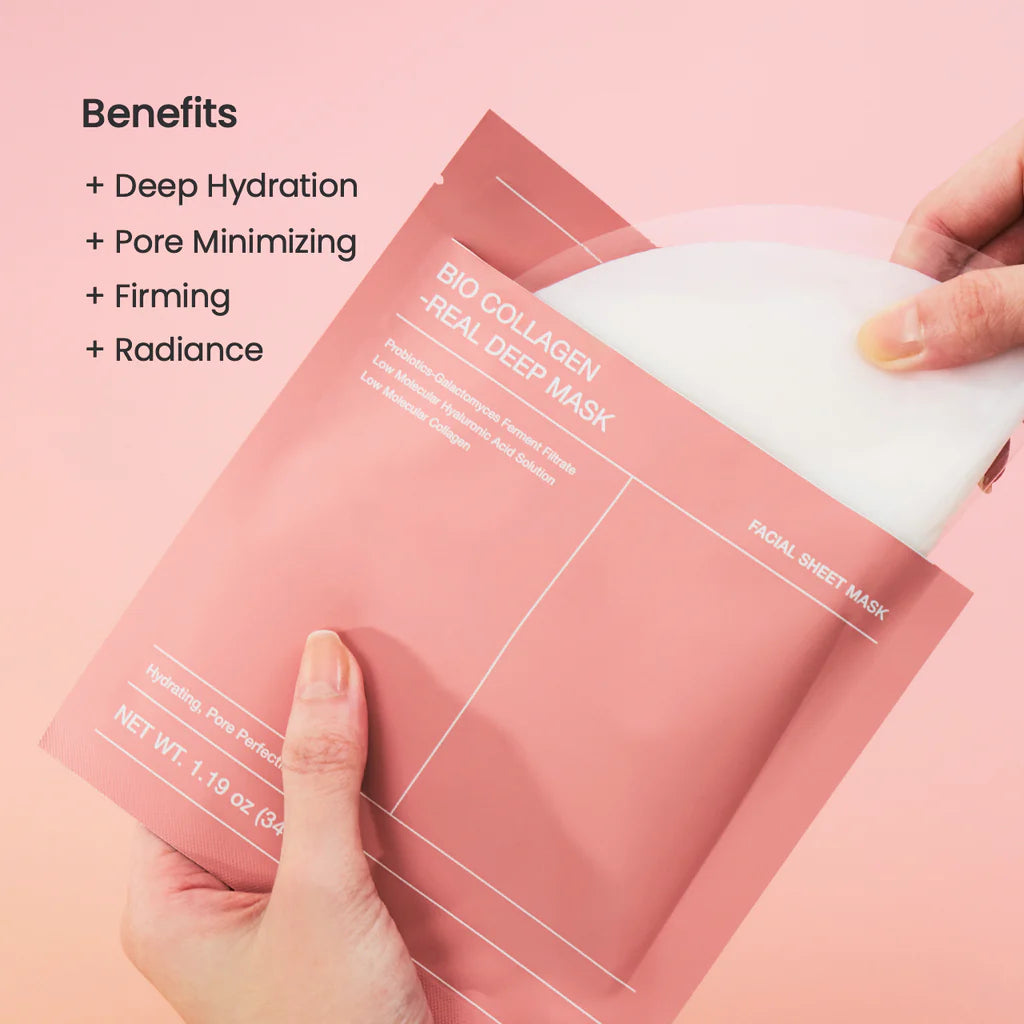Biodance
Bio Collagen Real Deep Mask for Pore Minimizing & Firming Care