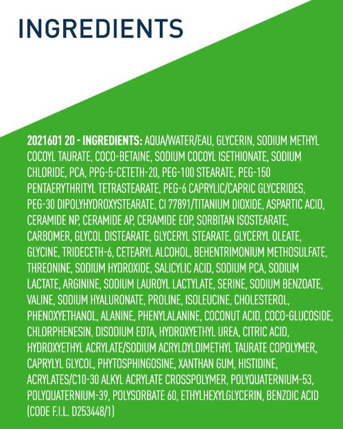 Cerave Hydrating Cream to Foam Cleanser 237ml