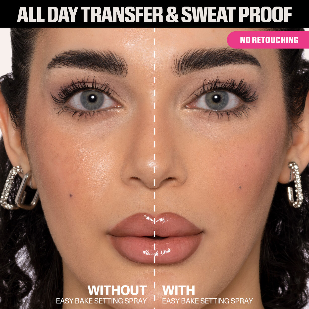 Huda Beauty Mini Easy Bake Setting Spray with 16-Hour Wear