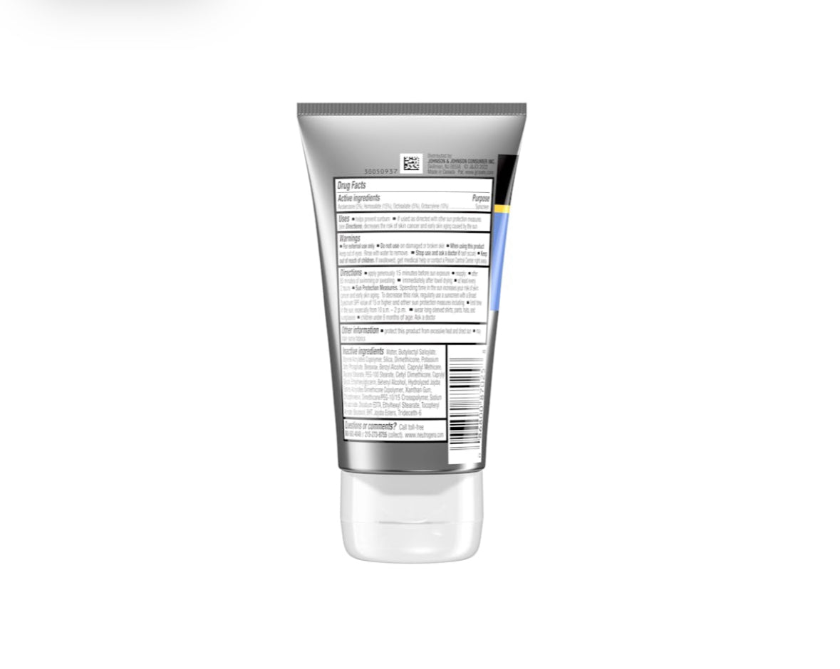 Neutrogena Sport Face Oil-free Lotion Sunscreen Broad Spectrum Spf 70+
