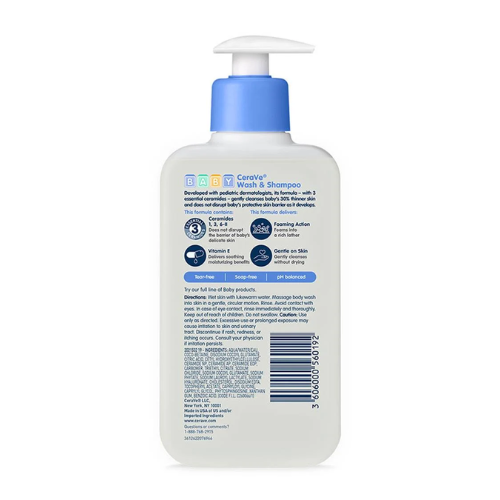 Cerave Baby Wash & Shampoo 237ml