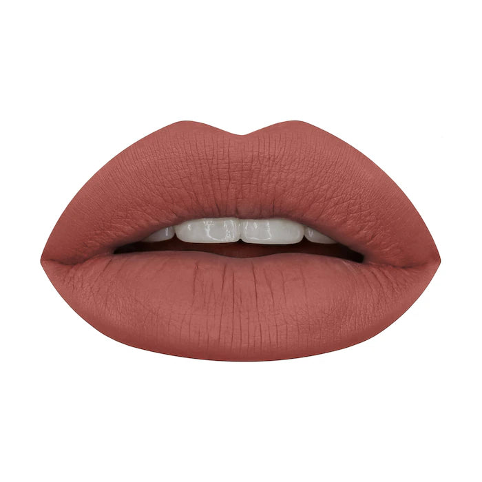 HUDA BEAUTY
Liquid Matte Ultra-Comfort Transfer-proof Lipstick - Bombshell