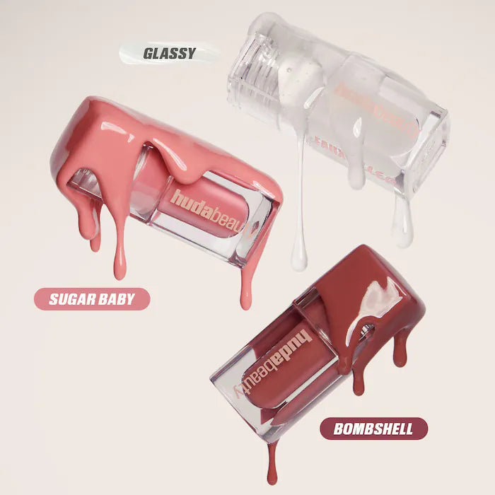 HUDA BEAUTY
Mini Glossiest Lip Gloss Set