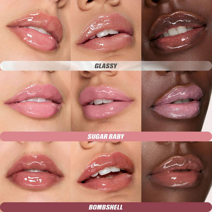 HUDA BEAUTY
Mini Glossiest Lip Gloss Set