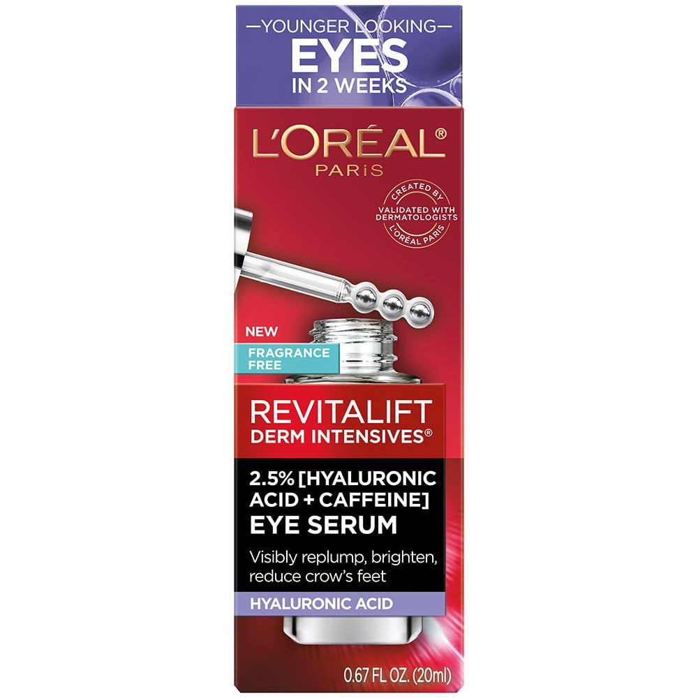 L'Oréal Revitalift Filler 2.5% Hyaluronic Acid + Caffeine Eye Serum