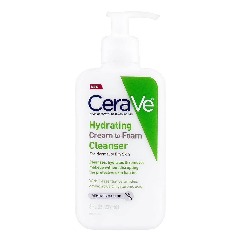 Cerave Hydrating Cream to Foam Cleanser 237ml