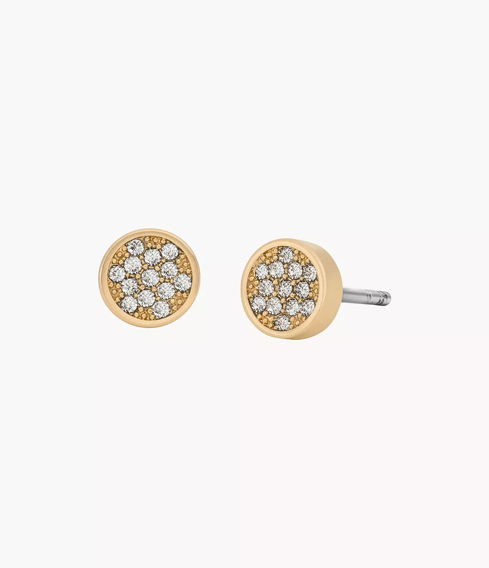 Michael Kors Gold-Tone Brass Bracelet and Earrings Set