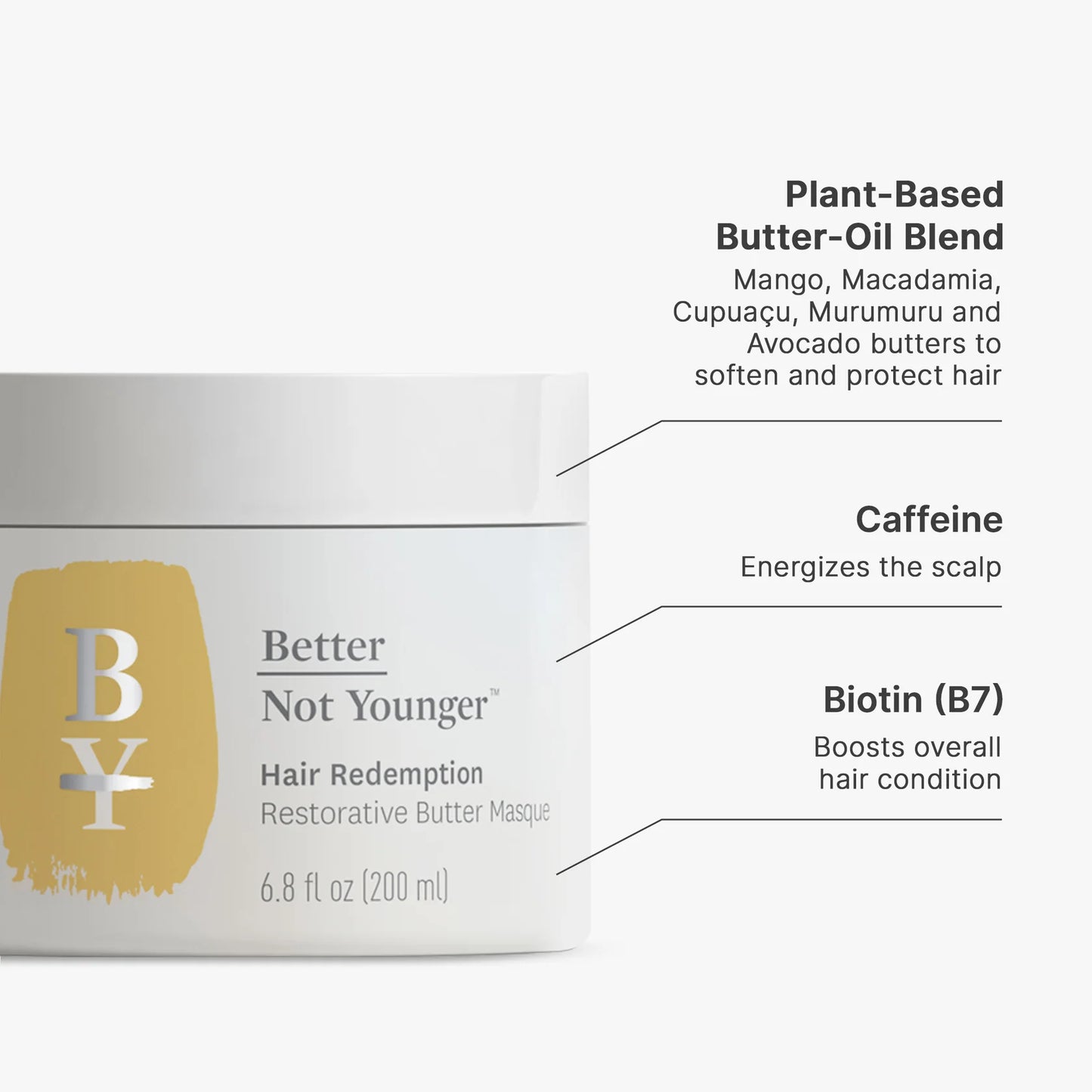 better Not Younger Hair Redemption Restorative Butter Masque 59ml