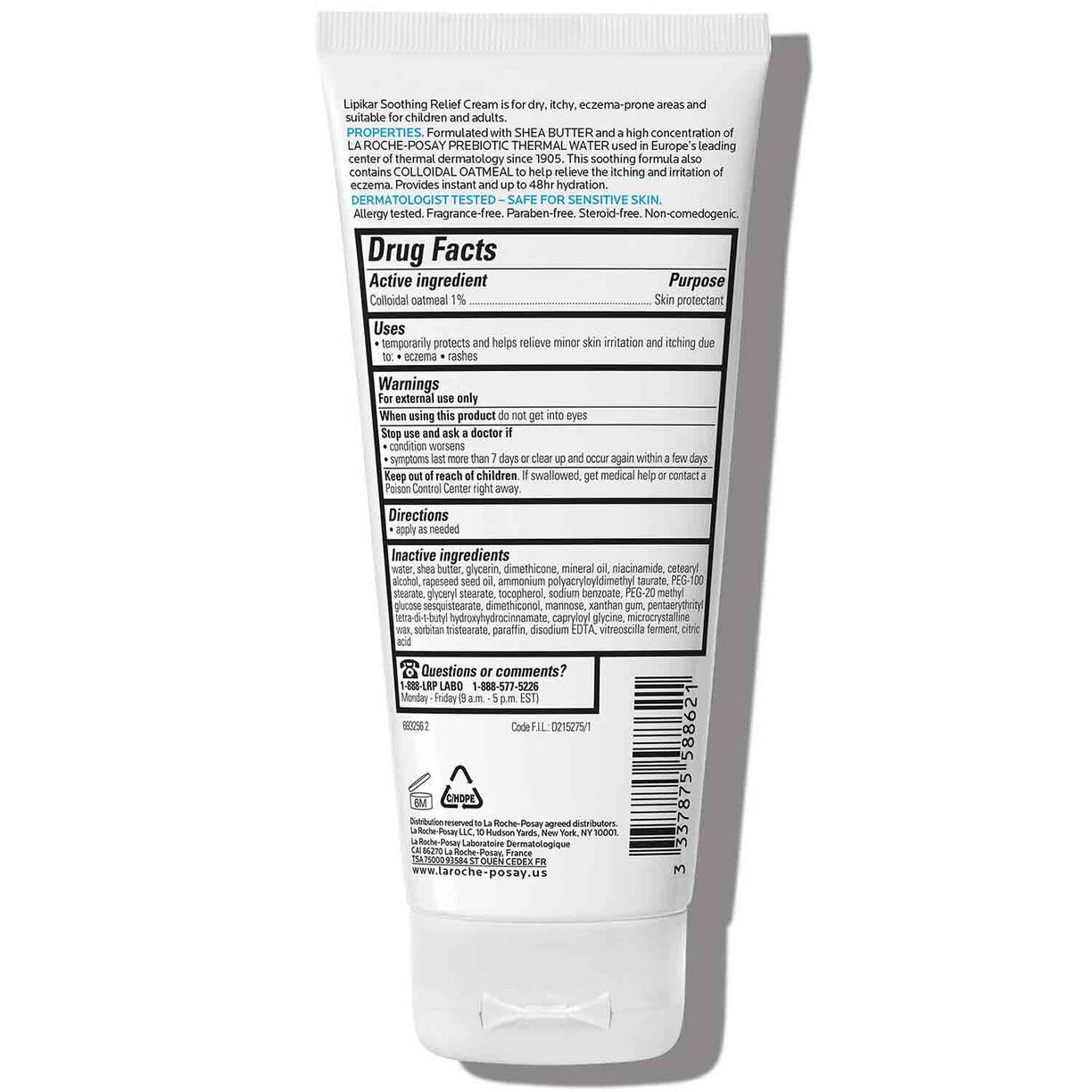 La Roche Posay Eczema Relief Cream 200ml