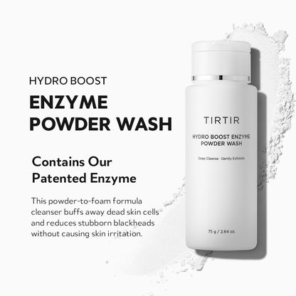 Tirtir Hydro Boost Enzyme Powder Wash 75g