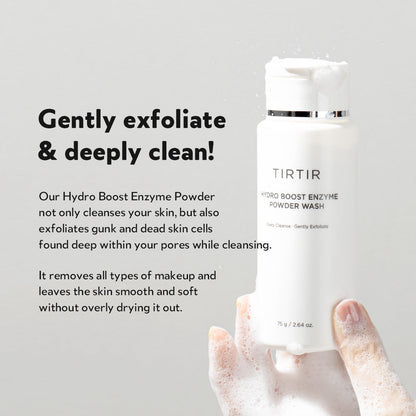 Tirtir Hydro Boost Enzyme Powder Wash 75g
