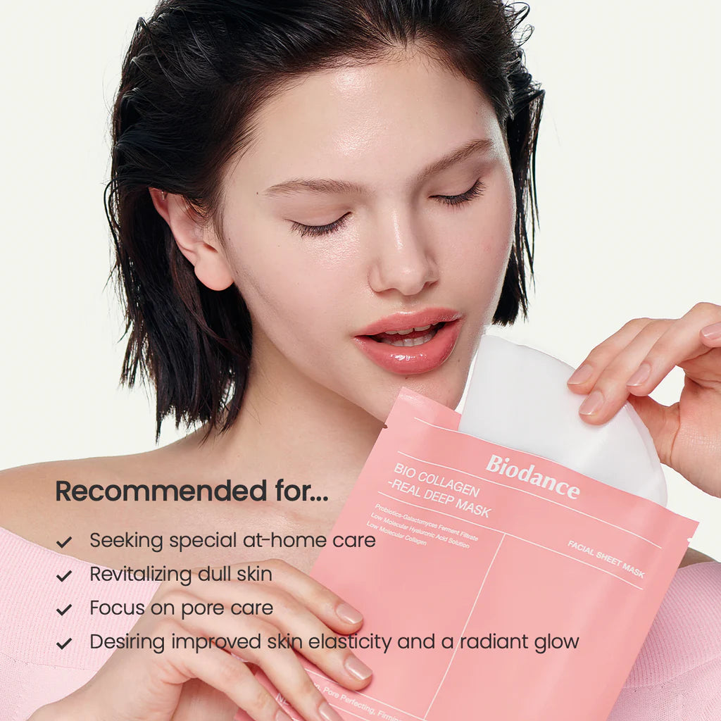 Biodance 
Bio Collagen Real Deep Mask for Pore Minimizing & Firming Care