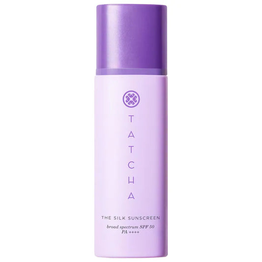 Tatcha 
The Silk Sunscreen SPF 50 Weightless Mineral Sunscreen