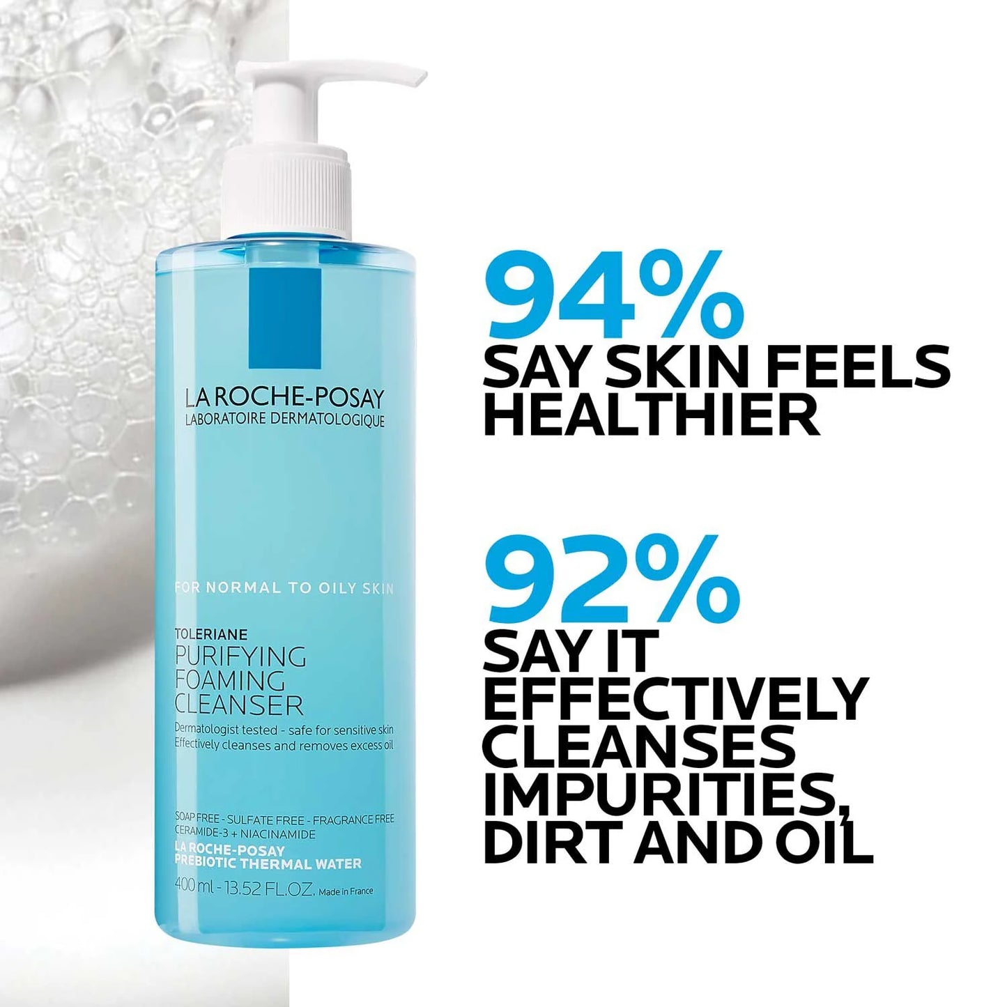 La Roche Posay Toleriane Purifying Foaming Cleanser 200ml