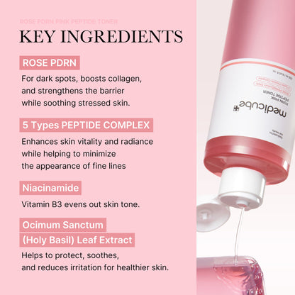 Medicube PDRN Pink Cica Soothing Toner 250ml