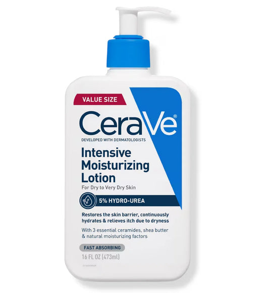 CeraVe Intensive Moisturizing Body Lotion for Dry to Very Dry Skin + Itch Relief 473ml