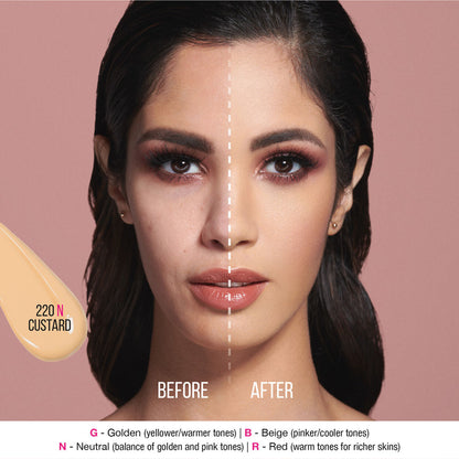 Huda Beauty FauxFilter Luminous Matte Foundation- Custard