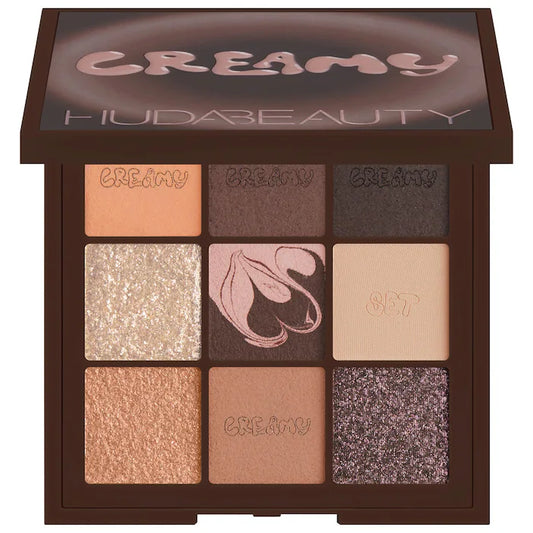 HUDA BEAUTY 
Creamy Obsessions Eyeshadow Palette - Neutral Brown