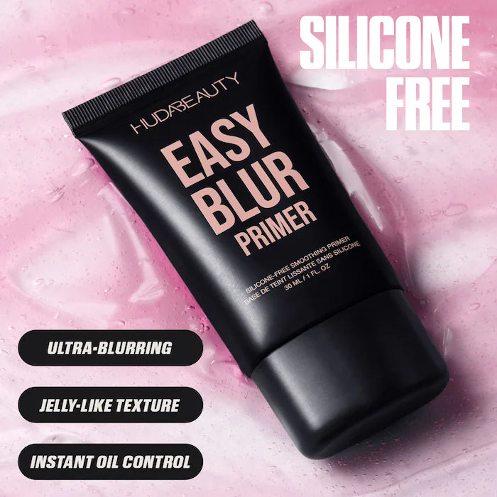 HUDA BEAUTY 
Easy Blur Silicone-Free Smoothing & Pore-Minimizing Primer 30ml