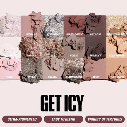 HUDA BEAUTY 
Icy Nude Eyeshadow Palette