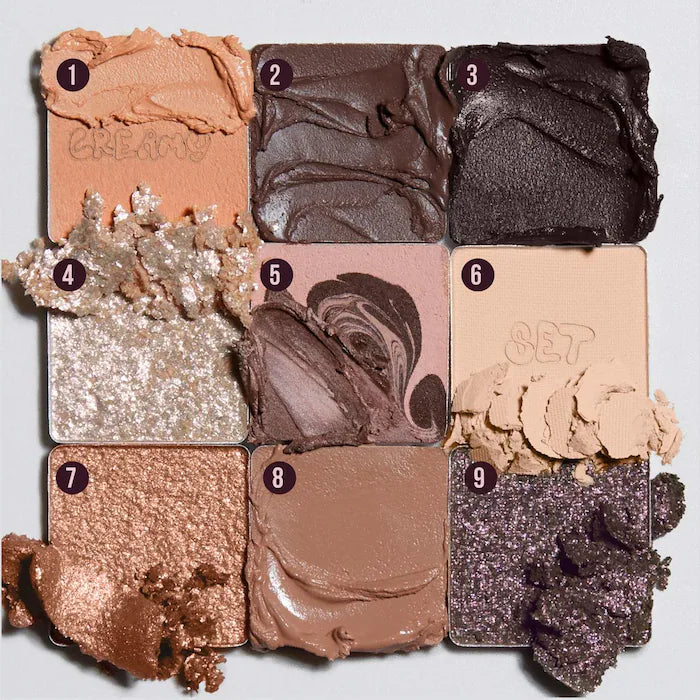 HUDA BEAUTY 
Creamy Obsessions Eyeshadow Palette - Neutral Brown