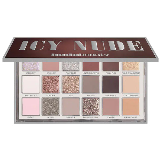HUDA BEAUTY 
Icy Nude Eyeshadow Palette