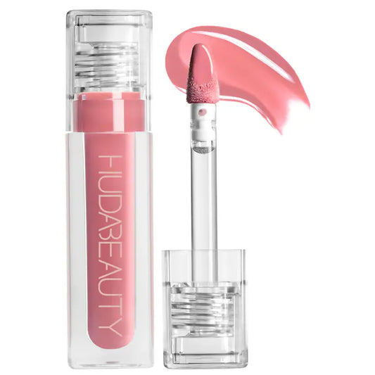 HUDA BEAUTY 
Faux Filler Shiny Non-Sticky Lip Gloss - Sugar Baby