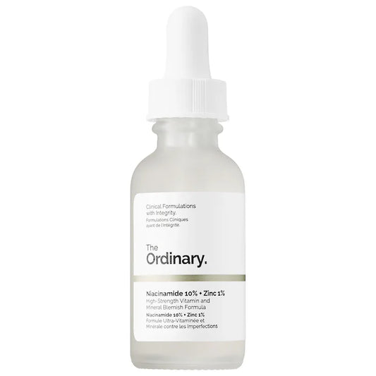 The Ordinary 
Niacinamide 10% + Zinc 1% Oil Control Serum