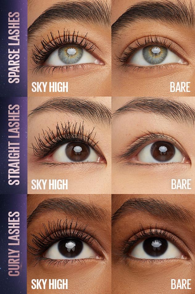 Maybelline Lash Sensational Sky High Waterproof Mascara Makeup